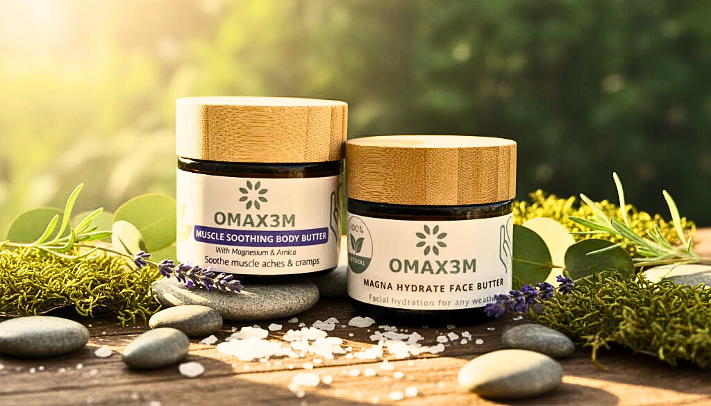 Hydration Haven Bundle – magnesium hydrating skincare duo for dry and sensitive skin.