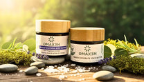Hydration haven bundle with two products Muscle soothing  body butter and Magna hydrate face butter.