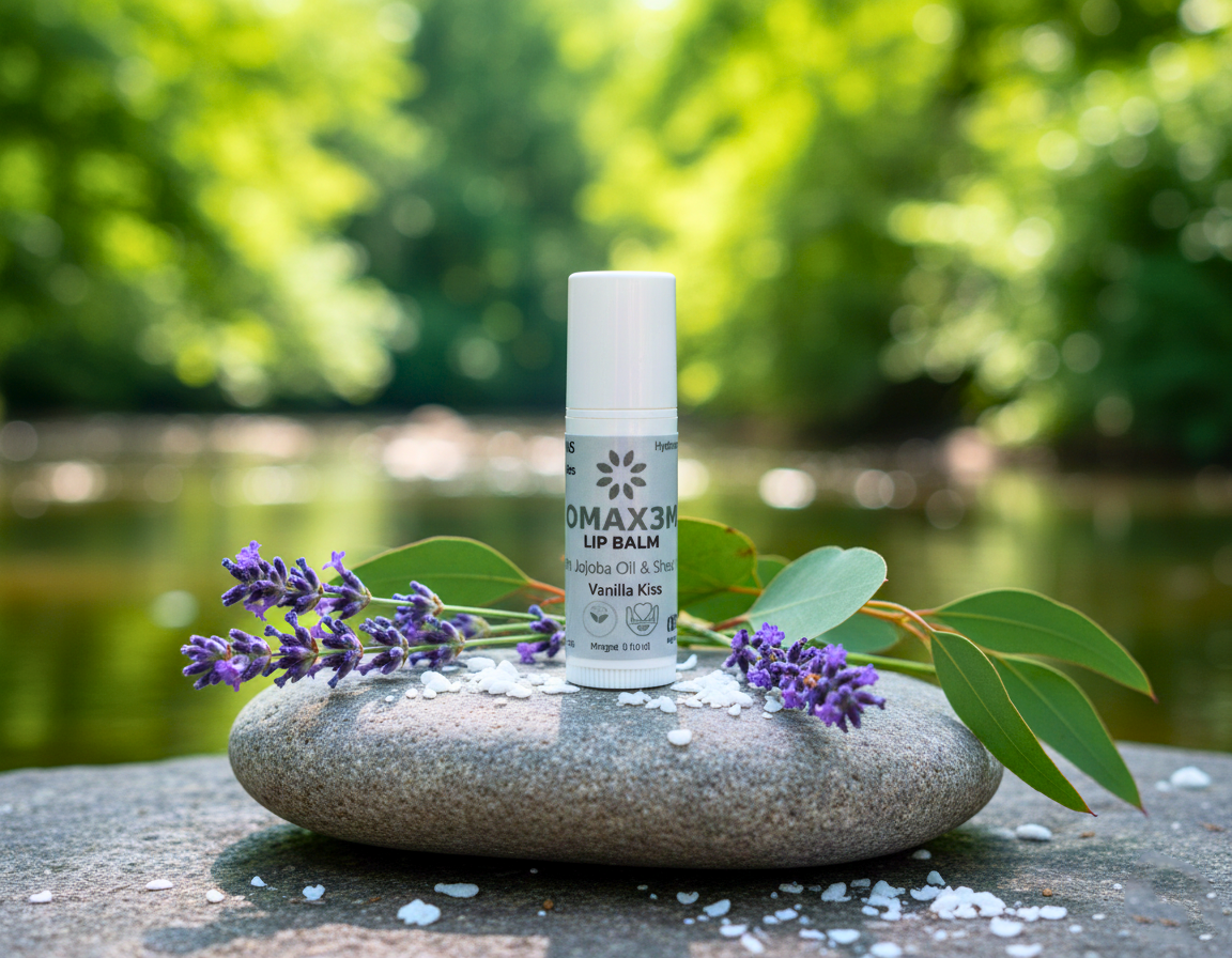 OMAX3M Magnesium Lip Balm – Deep Hydration Lip Care (40g)