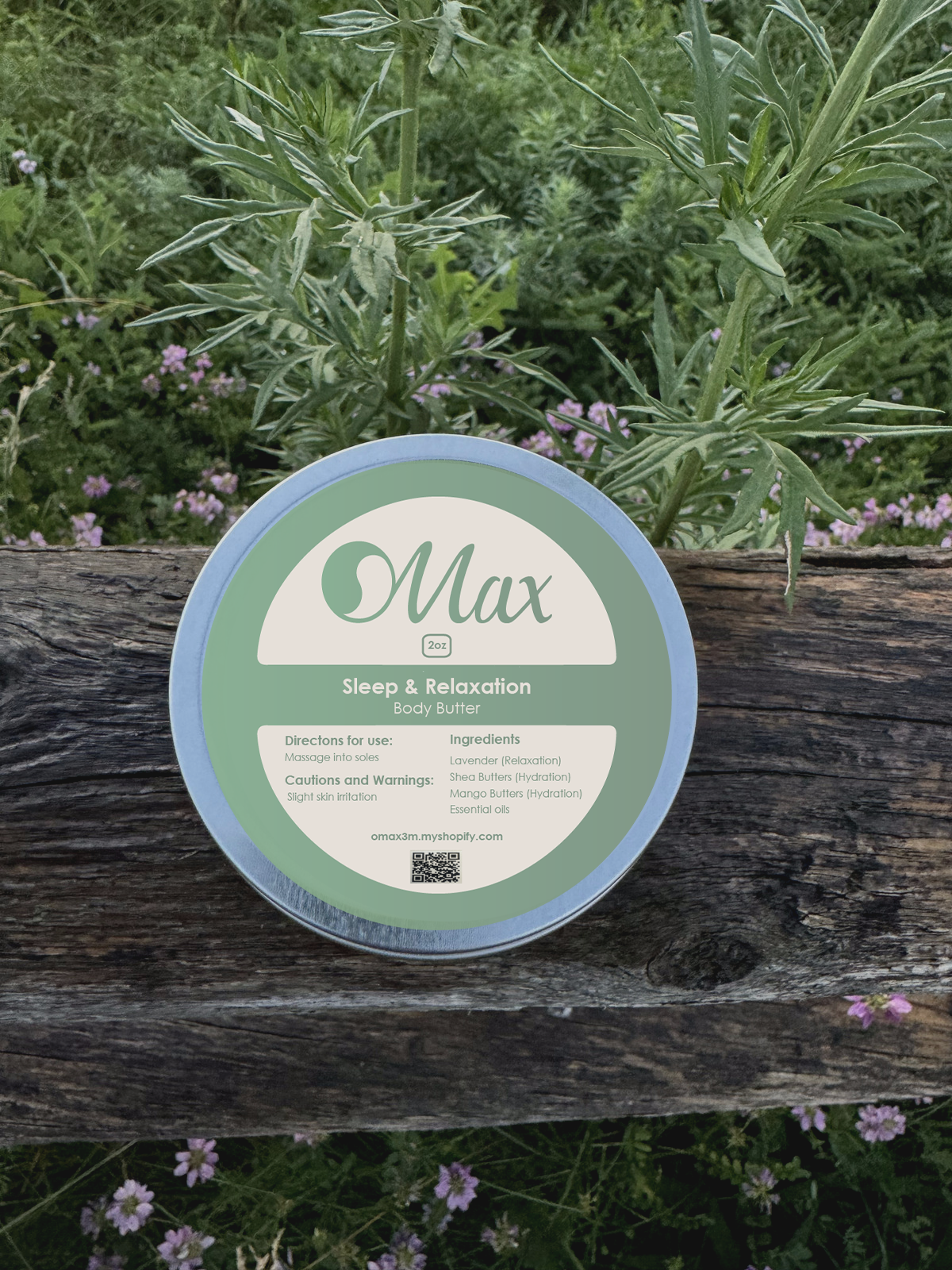 OMAX Sleep and Relaxation Body Butter